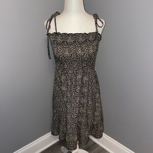 TOPSHOP Cheetah animal print dress size 4